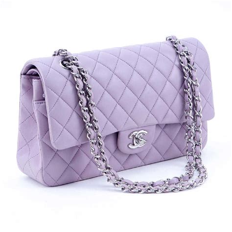 lavender chanel purse|chanel pink ref purses.